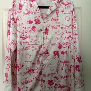 Satin Pajama Set for Women Silk Pajamas Set 2 Piece Pj